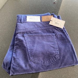 Peter Millar Navy Corduroy Pants NWT
